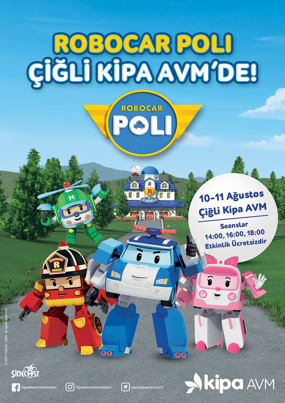 Robocar Poli Çiğli Kipa AVM’de!